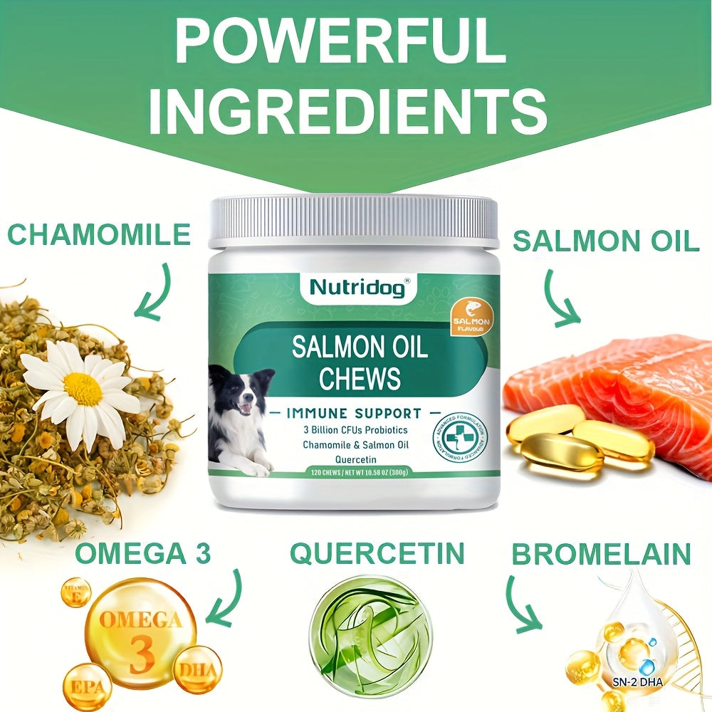 Salmon Oil Dog Chews