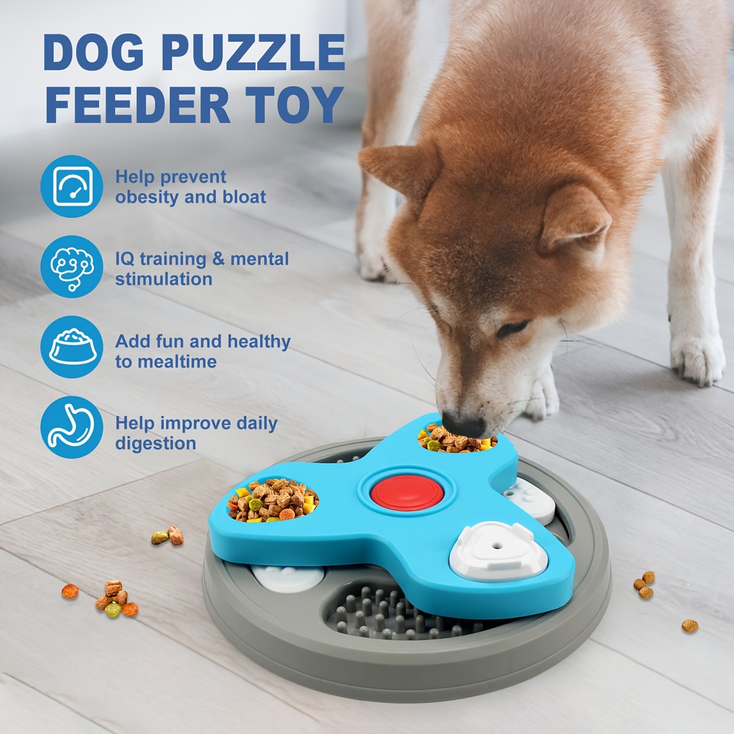 Anti-Slip Puzzle Feeder