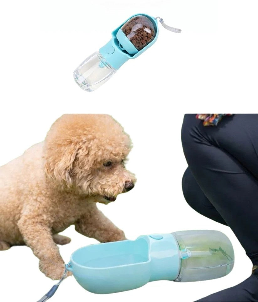 Drinking & feeding bottle for on the go