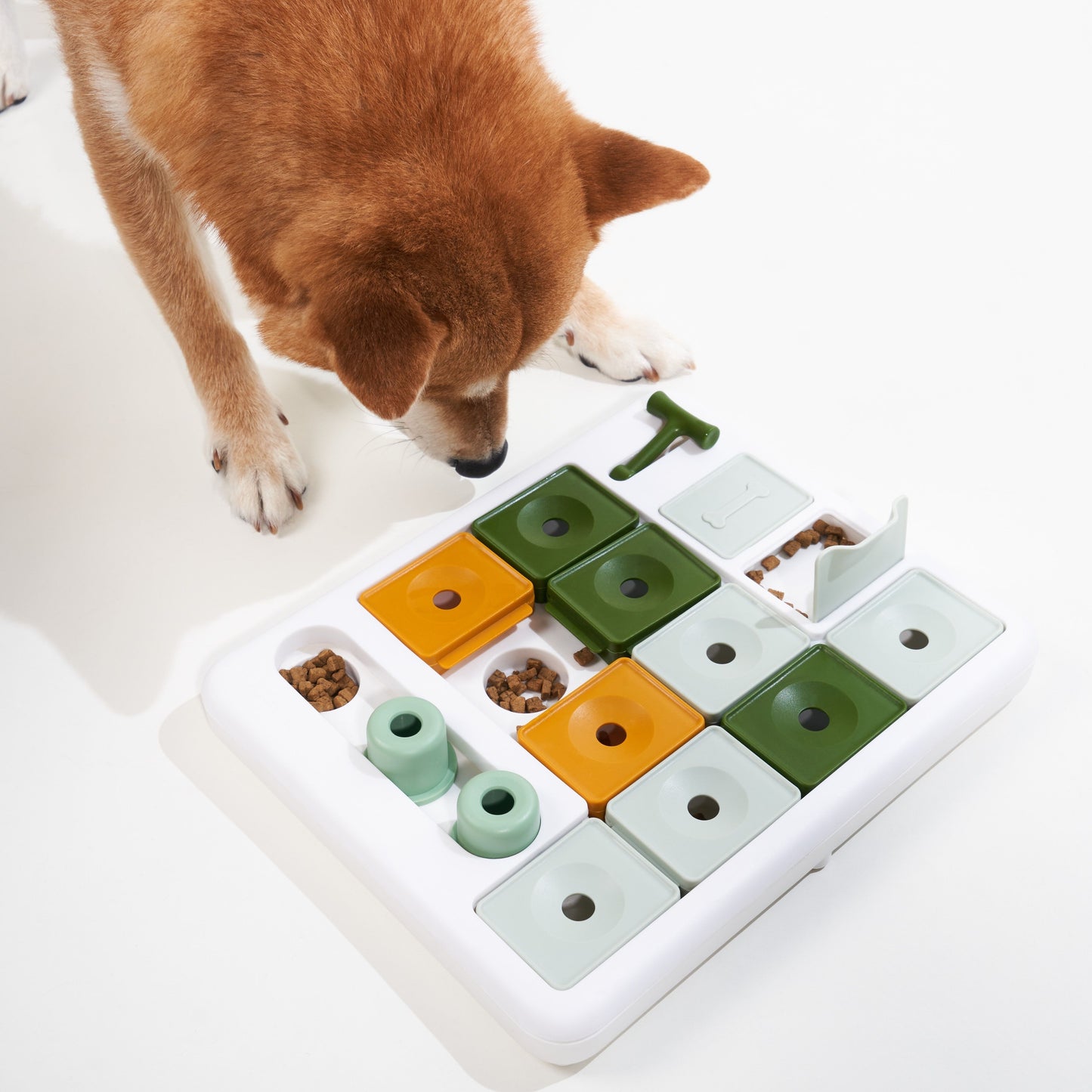 Interactive Dog Puzzle Feeder