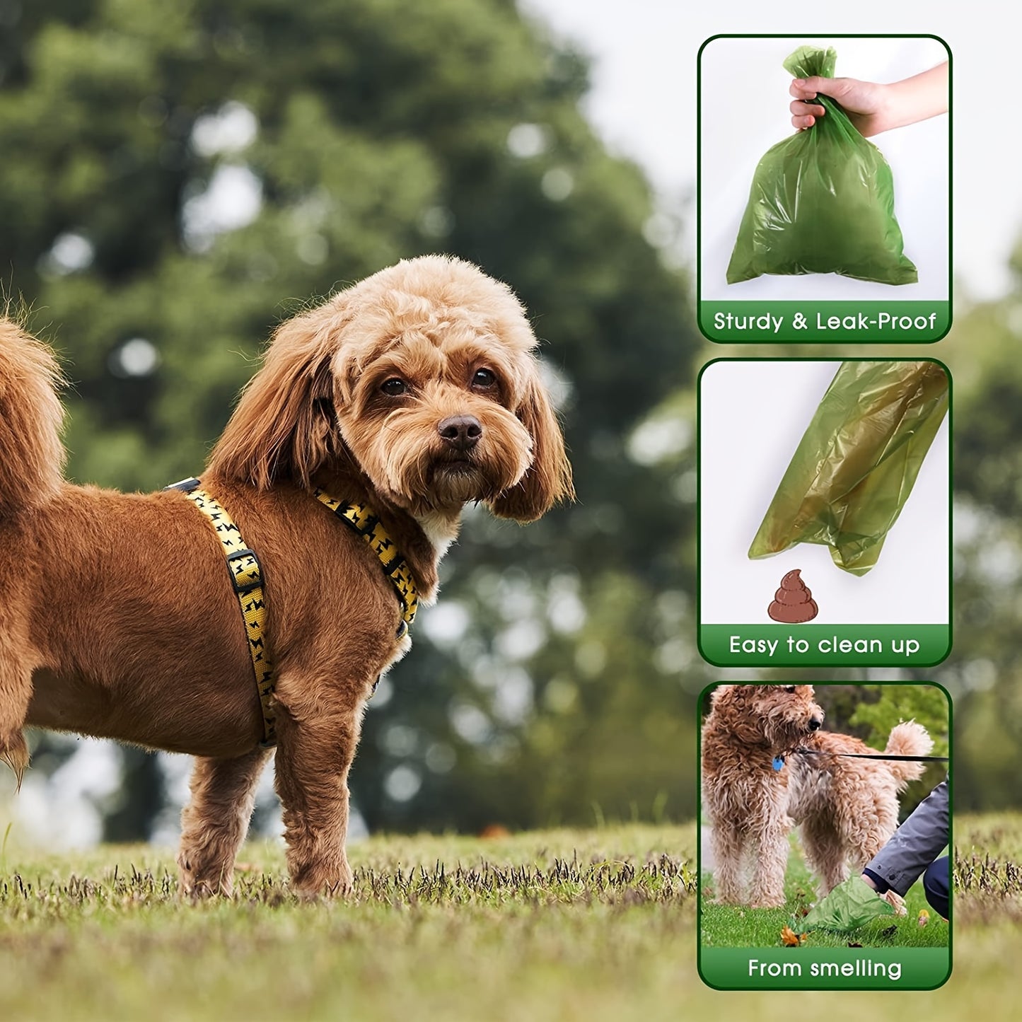 Thickened Leak-Proof Poop Bags