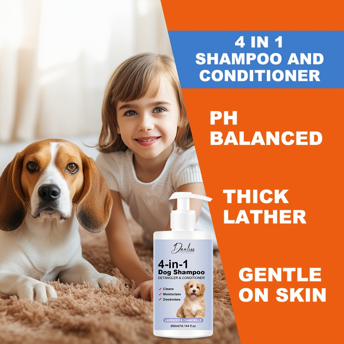 4-in-1 Dog Shampoo