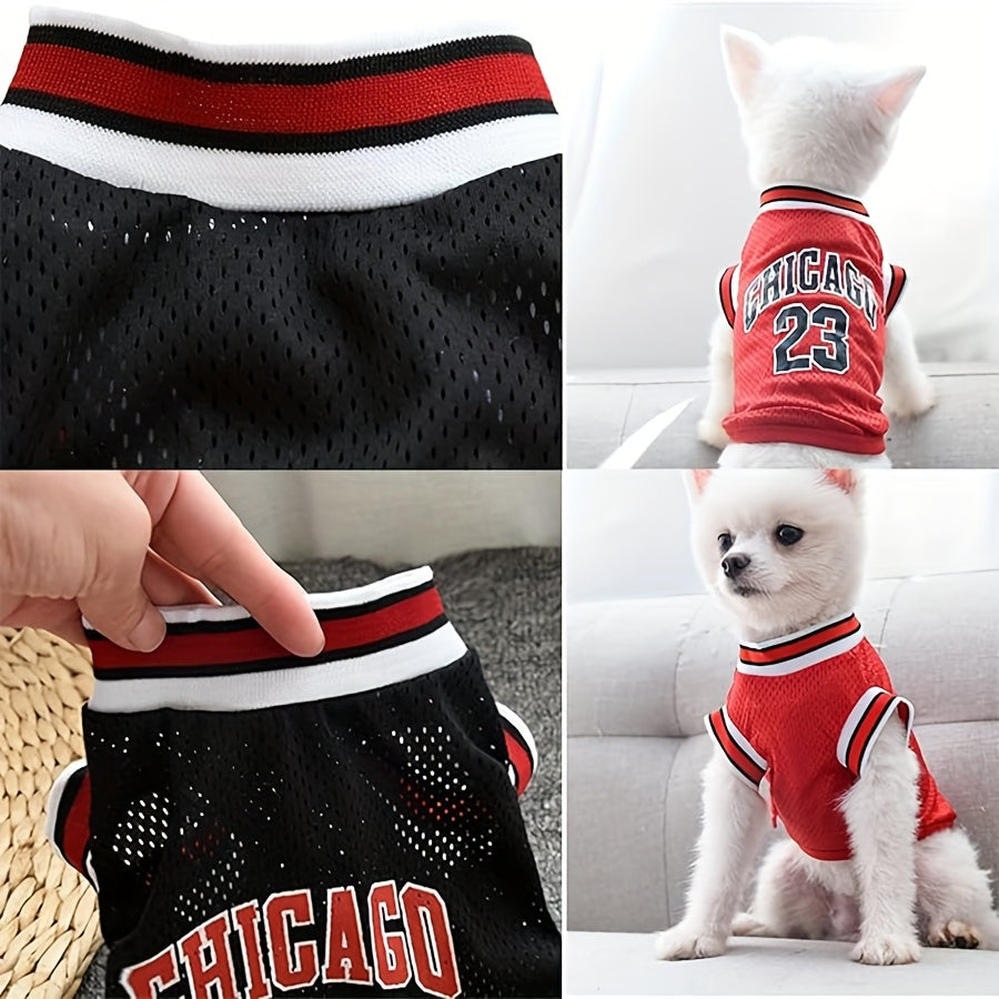 Chicago #23 Basketball Dog Jersey