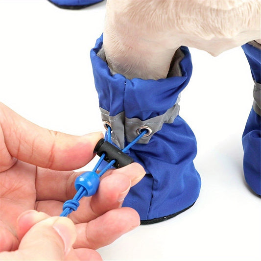 Waterproof dog paw protectors