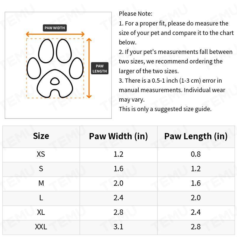 Waterproof dog paw protectors