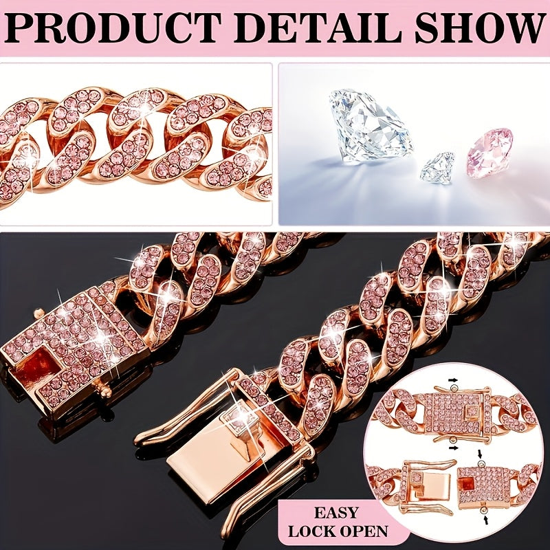 Cuban Chain Dog Collar