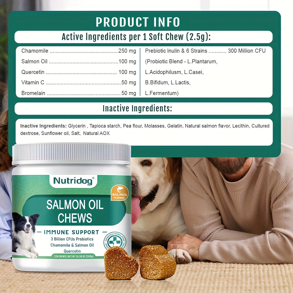 Salmon Oil Dog Chews