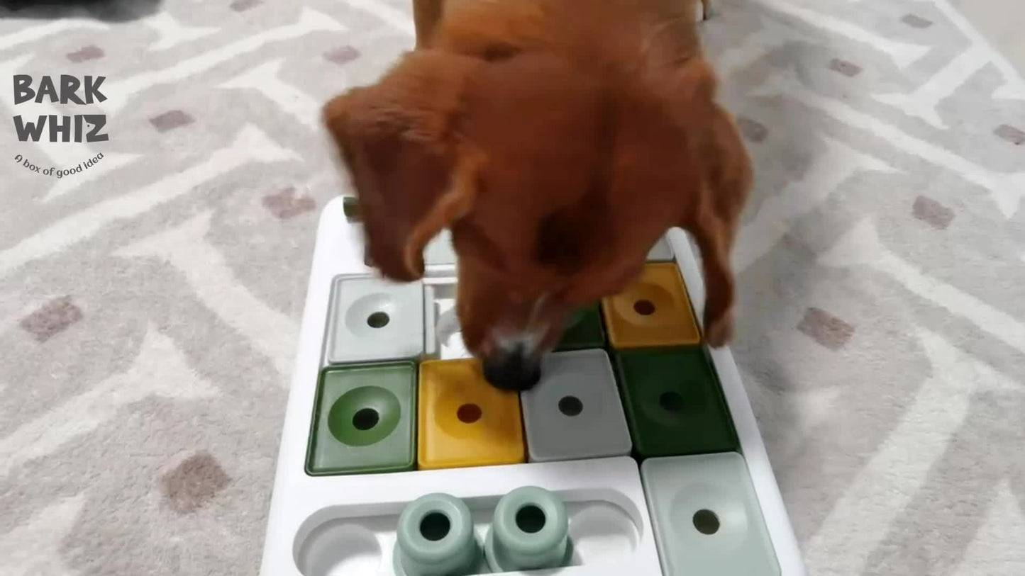 Interactive Dog Puzzle Feeder