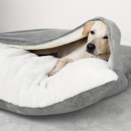 Cozy Plush Dog Bed
